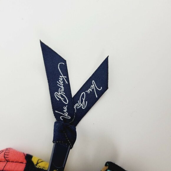 Vera Bradley Quilted Floral Cosmetic Make-up Accessory Bag Lined Sz M - Picture 5 of 5